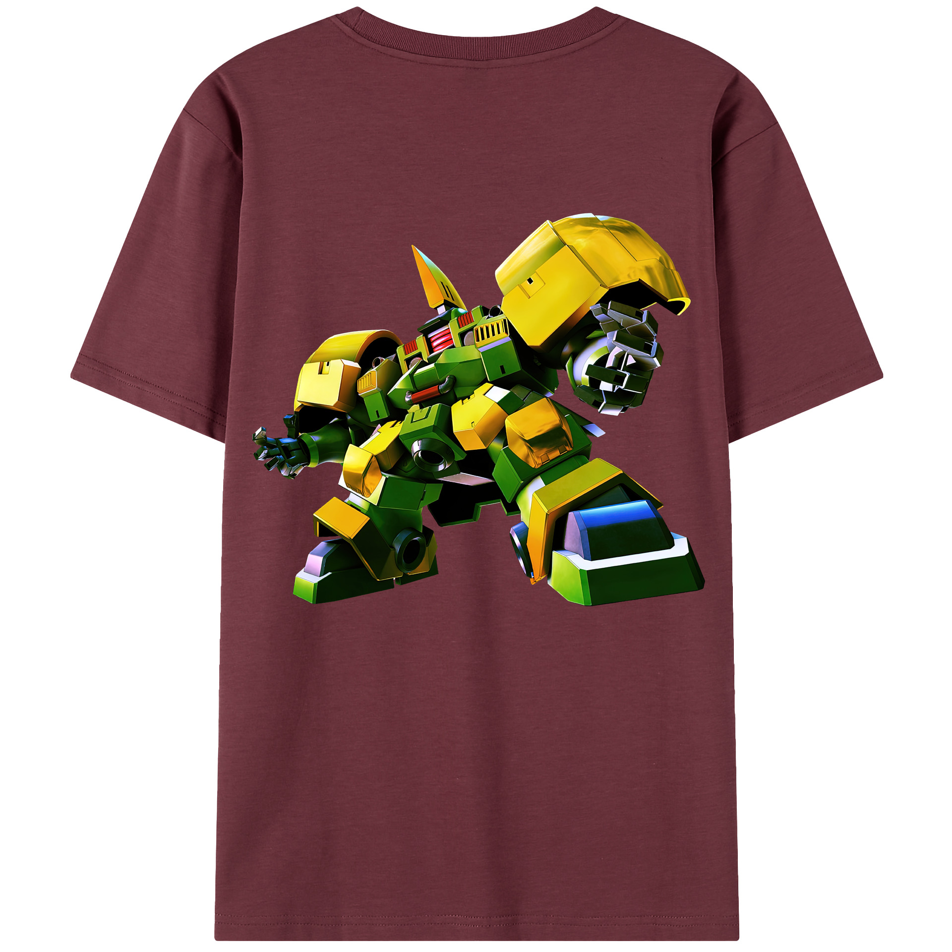 （画像用） 機動戦士ガンダム Mobile Suit Gundam 綿100％半袖Tシャツ（背面プリント）